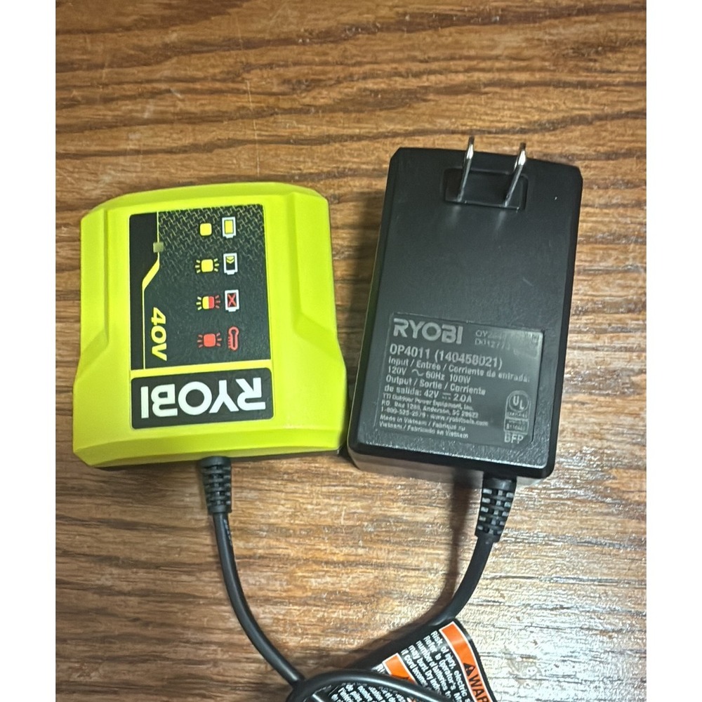 Ryobi OP4011 40V Lithium-Ion Compact Battery Charger